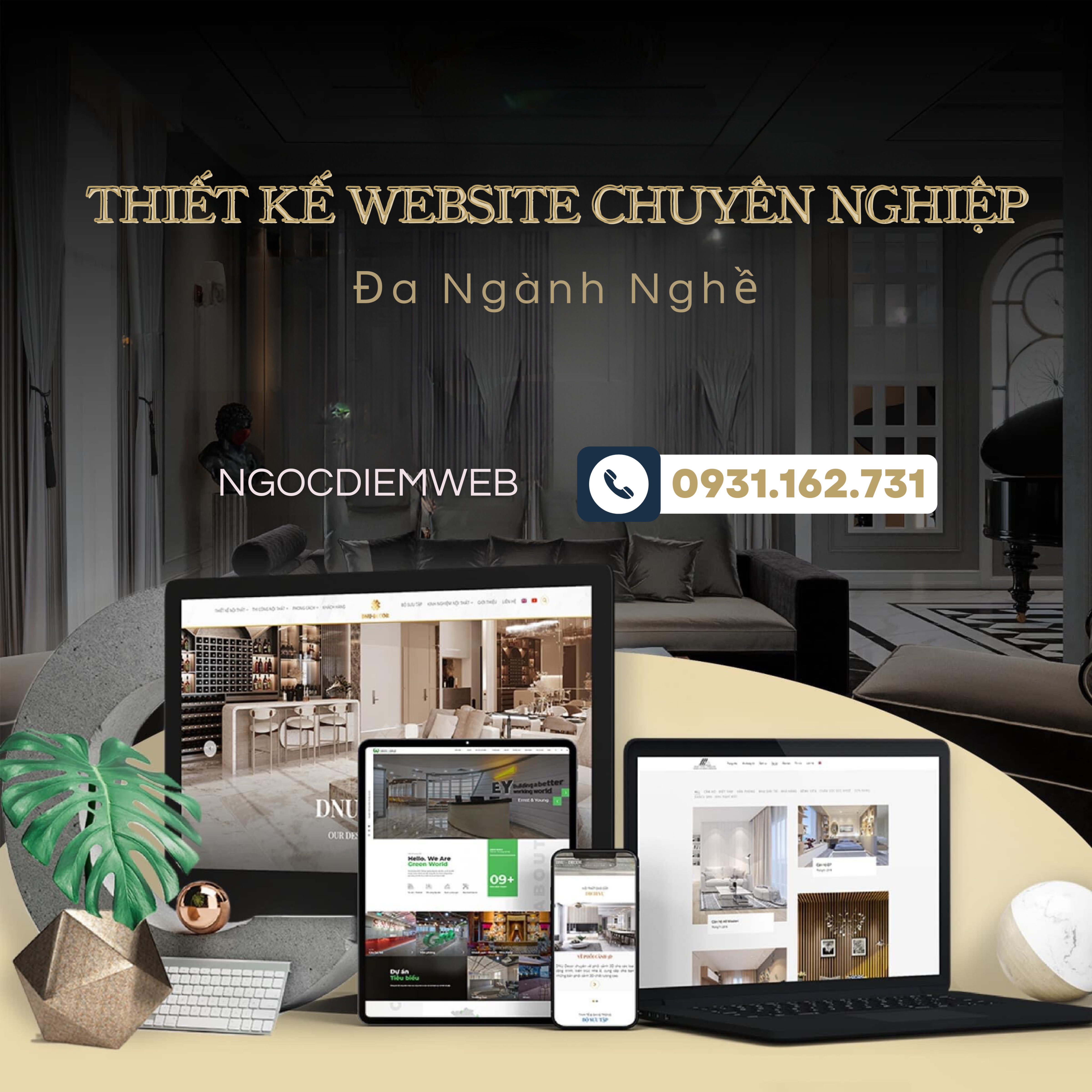 Thiết Kế Website Chuyên Nghiệp, Trọn Gói, Uy Tín - Dịch Vụ Hàng Đầu