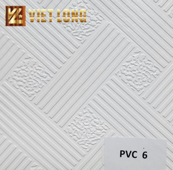 Tấm Thạch Cao Dán PVC - 6