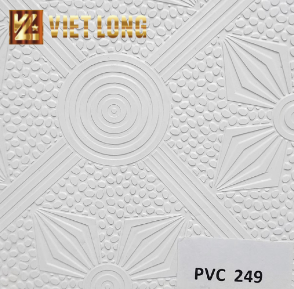 Tấm Thạch Cao Dán PVC - 249