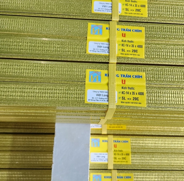 HỆ U TRẦN CHÌM - SẢN XUẤT KHUNG XƯƠNG UY TÍN TẠI BÌNH DƯƠNG