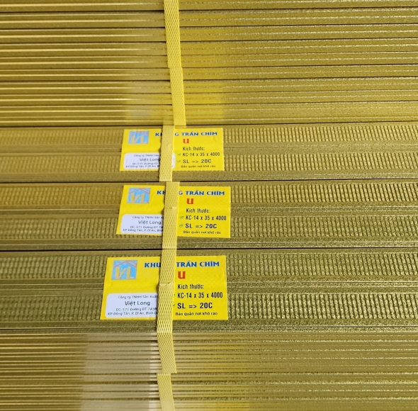 HỆ U TRẦN CHÌM - SẢN XUẤT KHUNG XƯƠNG UY TÍN TẠI BÌNH DƯƠNG